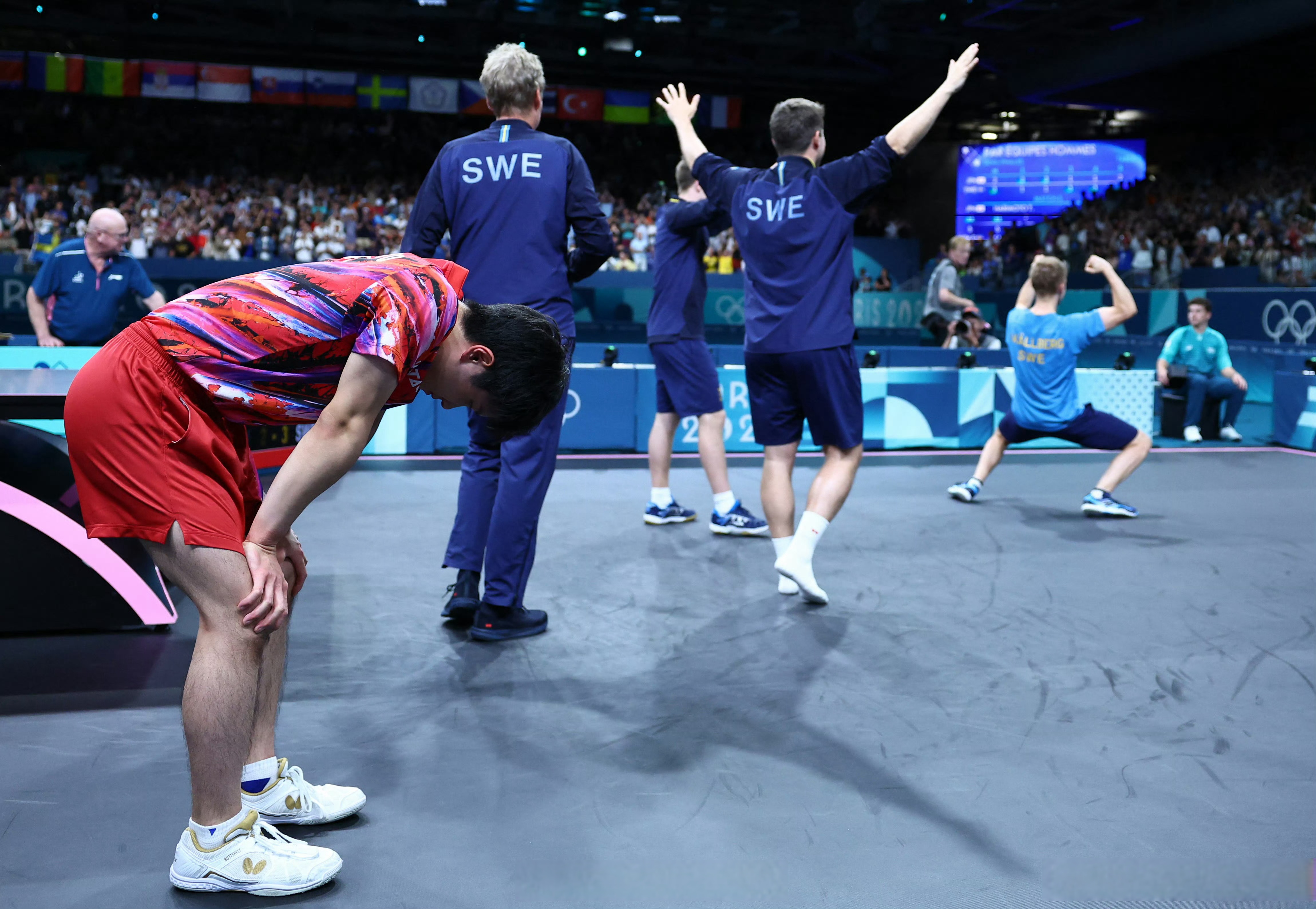 瑞典队战胜对手，锁定下一阶段的席位的简单介绍