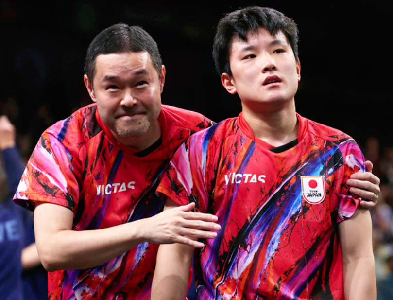 包含德国队完胜法国队，张本智和惊艳四座的词条